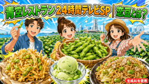 青空レストラン24時間テレビSP｜恋豆とは？