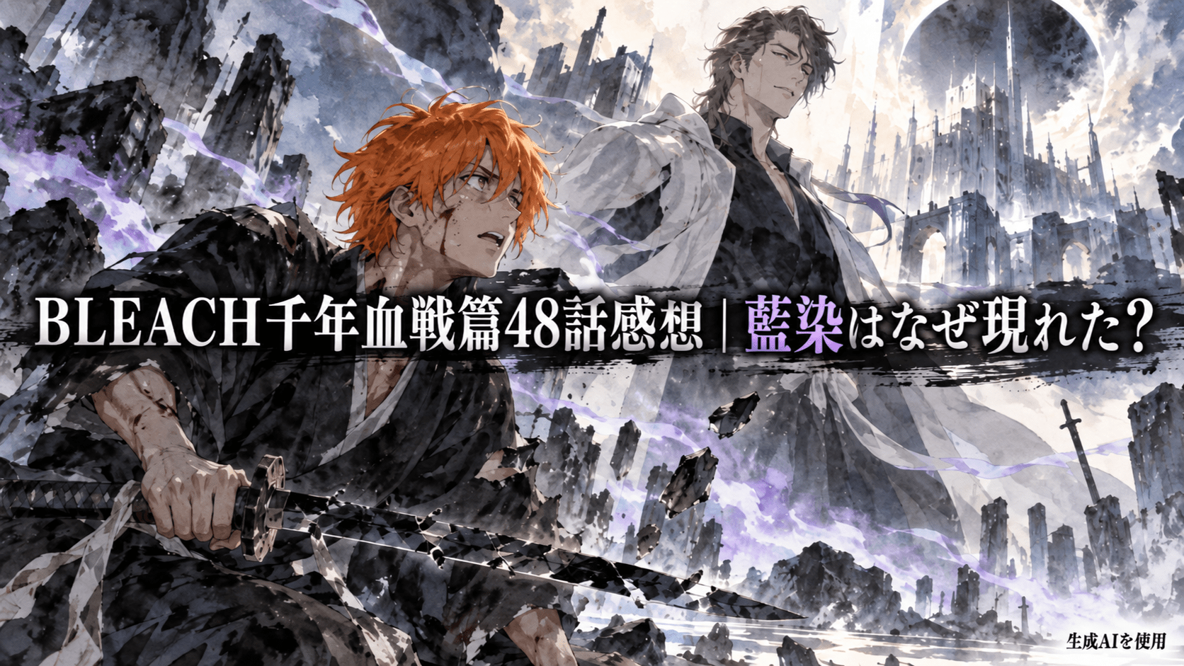 BLEACH千年血戦篇48話感想|藍染はなぜ現れた?