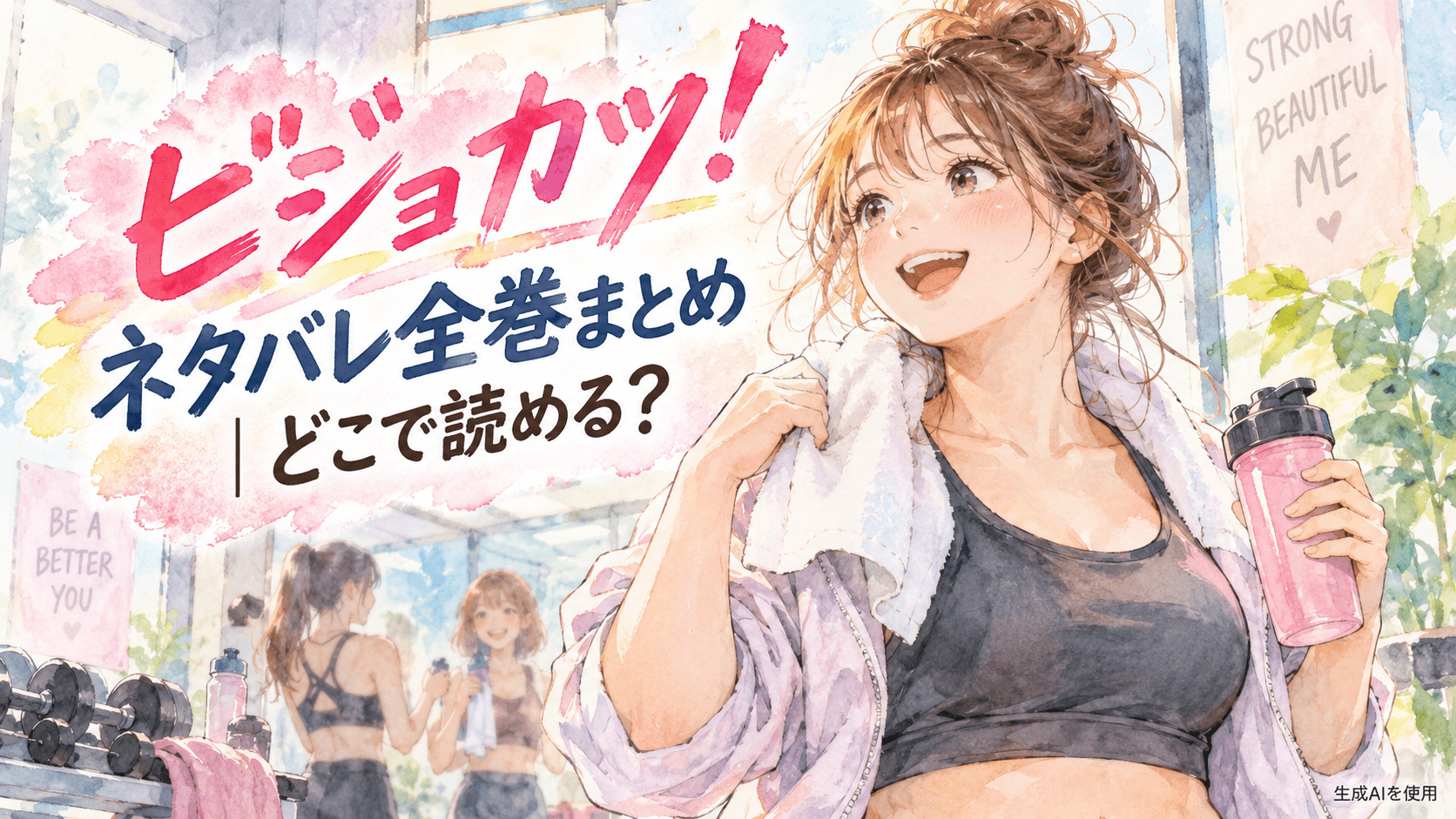 ビジョカツ!ネタバレ全巻まとめ|どこで読める?
