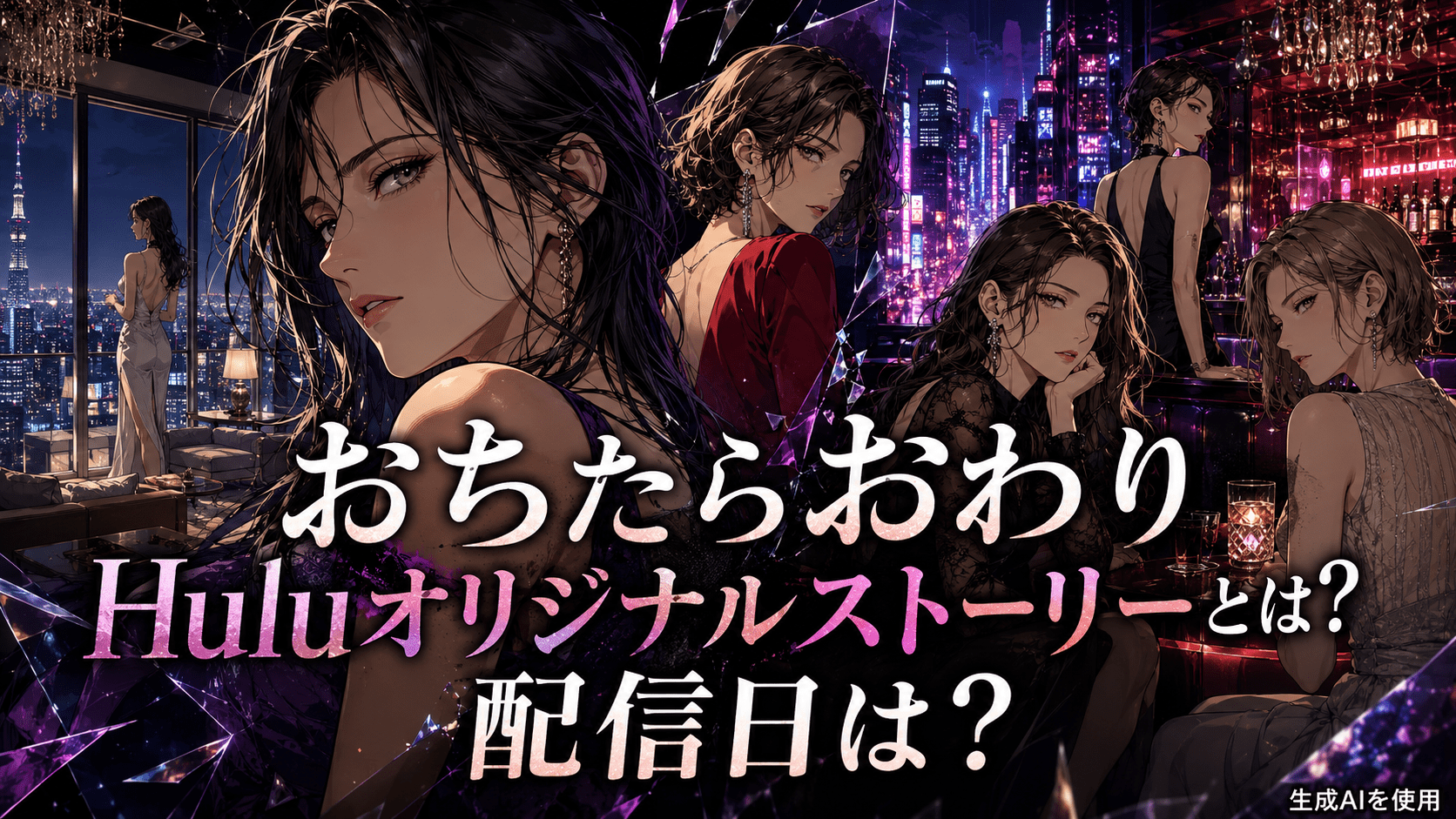 おちたらおわりHuluオリジナルストーリーとは?配信日は?
