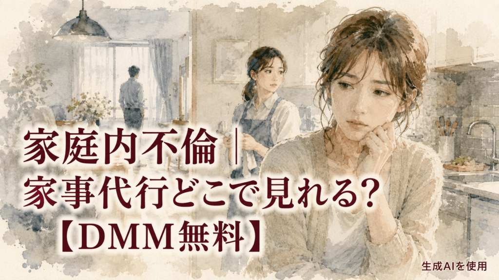 家庭内不倫 〜家事代行に夫が奪われた〜｜どこで見れる?【DMM無料】
