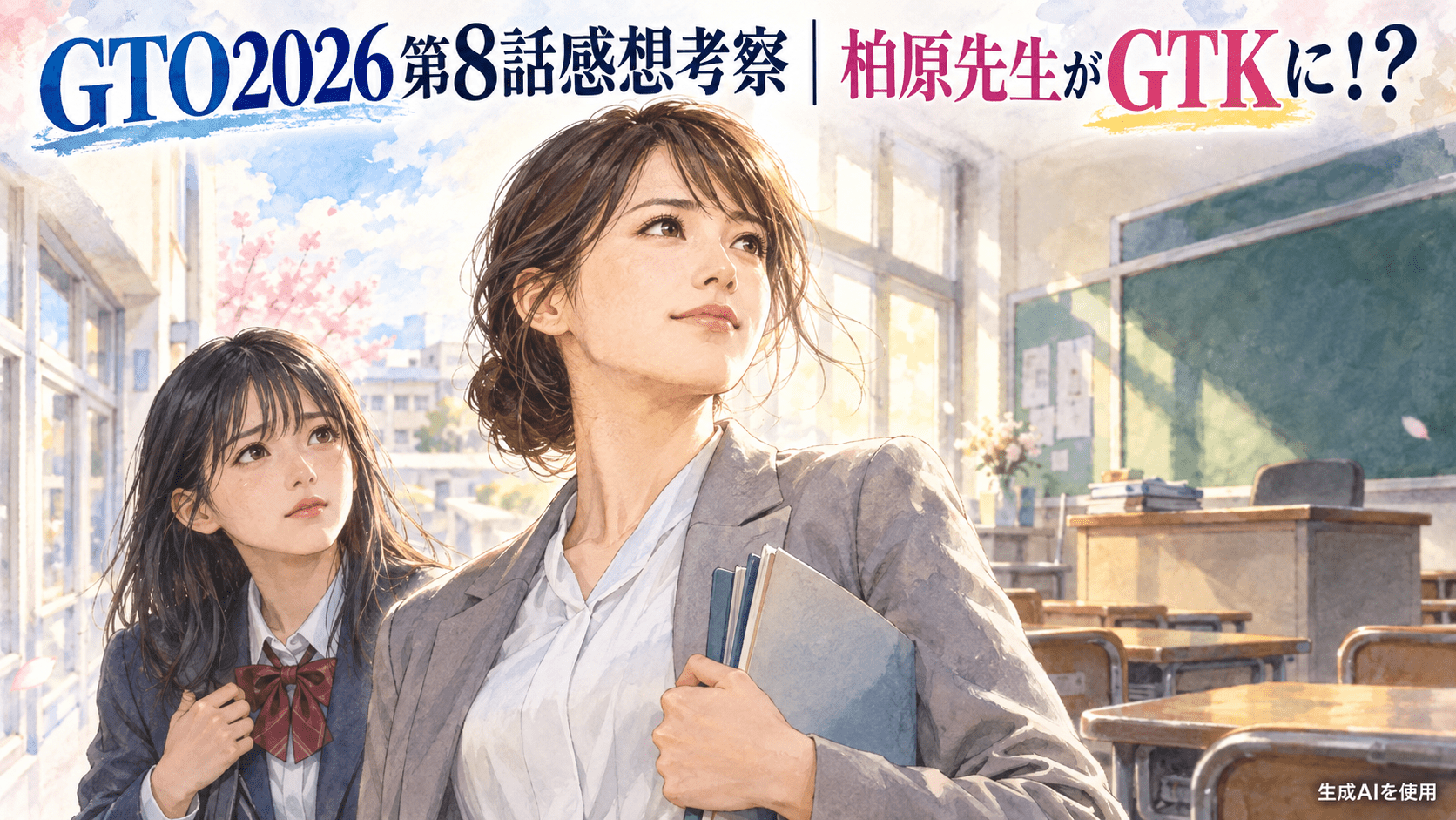 GTO2026第8話感想考察|柏原先生がGTKに!?