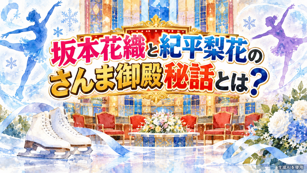 坂本花織と紀平梨花のさんま御殿秘話とは？