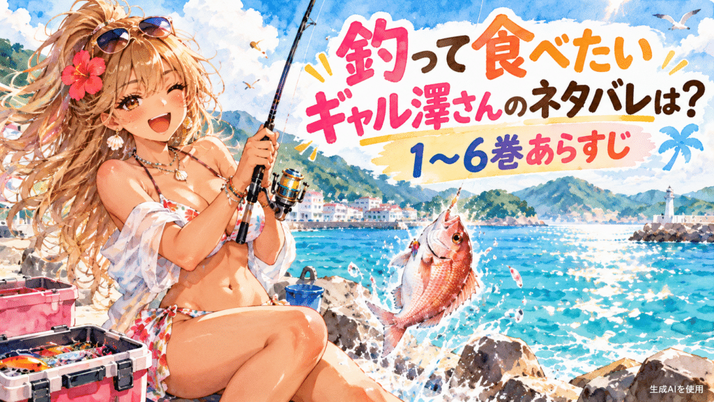釣って食べたいギャル澤さんのネタバレは？1〜6巻あらすじ