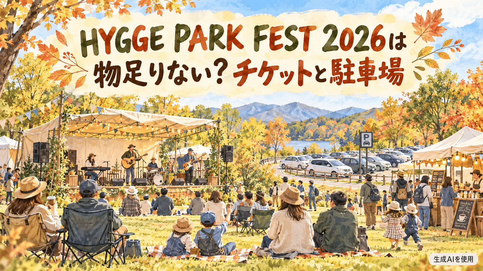 HYGGE PARK FEST 2026は物足りない?チケットと駐車場