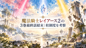 魔法騎士レイアース2の3巻最終話と柱制度を考察するアイキャッチ